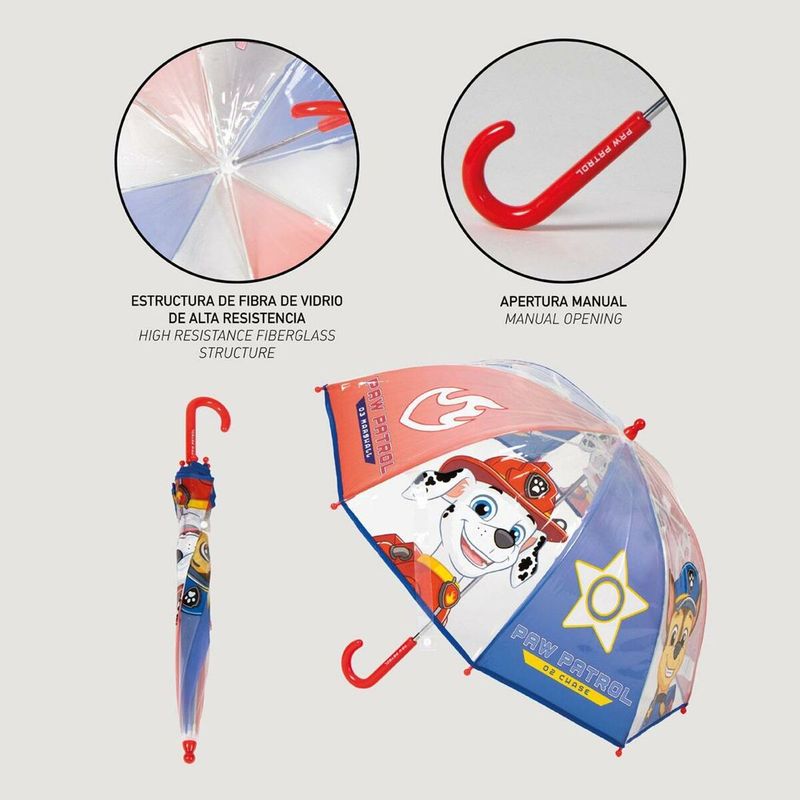 KALINDRA | BB. Umbrella The Paw Patrol Blue Ø 71 cm 45 cm