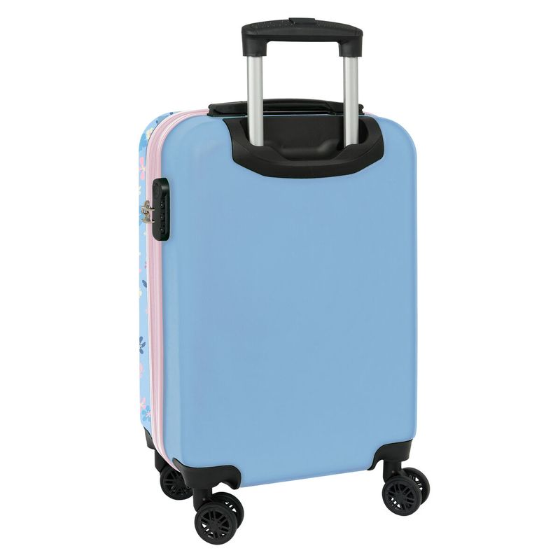 KALINDRA | BB. Cabin Trolley Stitch HAPPY Celeste 20'' 20 L 34,5 x 55 x 20 cm