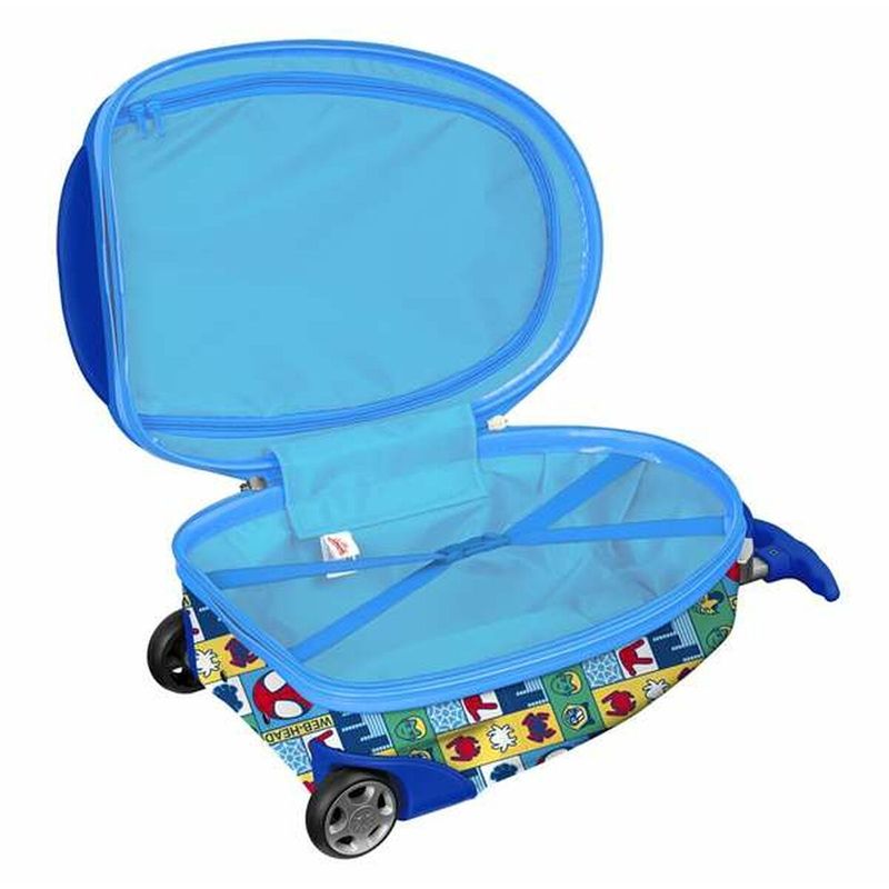 KALINDRA | BB. Cabin Trolley Stitch RESCUE Blue Red 28 x 43 x 23 cm