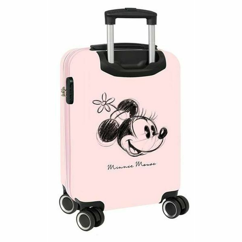 KALINDRA | BB. Cabin Trolley Stitch MINNIE MOUSE "BABY" Pink 20'' 20 L 34,5 x 55 x 20 cm