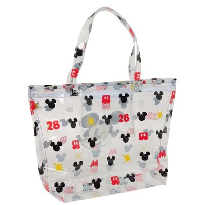KALINDRA | BB. Shopping Bag Mickey Mouse Clubhouse Beach Multicolour Transparent 54 x 35 x 17 cm