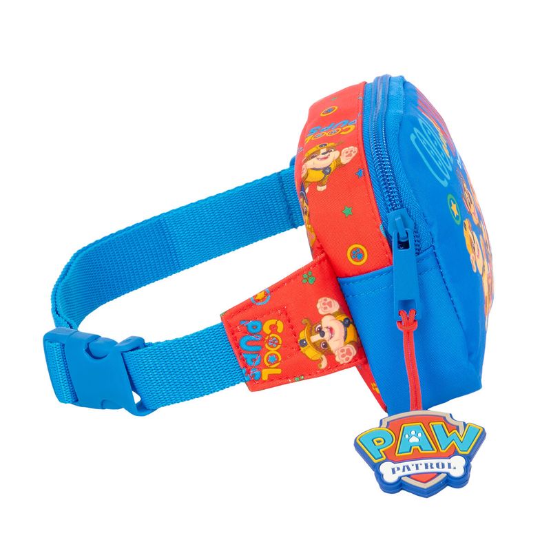 KALINDRA | BB. Sac banane The Paw Patrol Cool Bleu Rouge 14 x 11 x 4 cm
