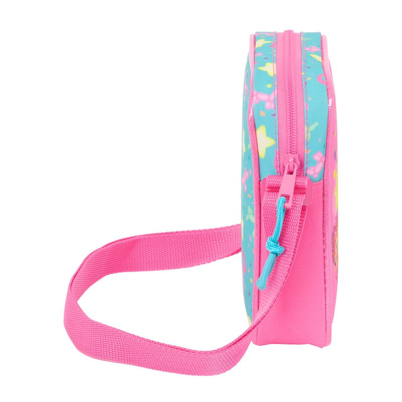 KALINDRA | BB. Shoulder Bag Gabby's Dollhouse Confetti Pink Turquoise 16 x 18 x 4 cm