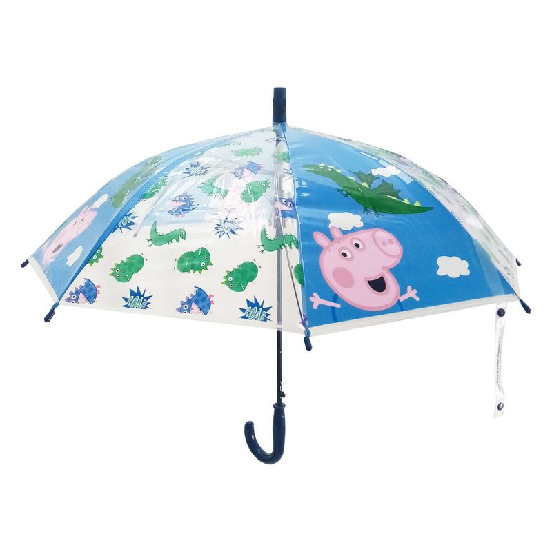 KALINDRA | BB. Umbrella Peppa Pig Pretty flowers Yellow Mint Ø 76 cm