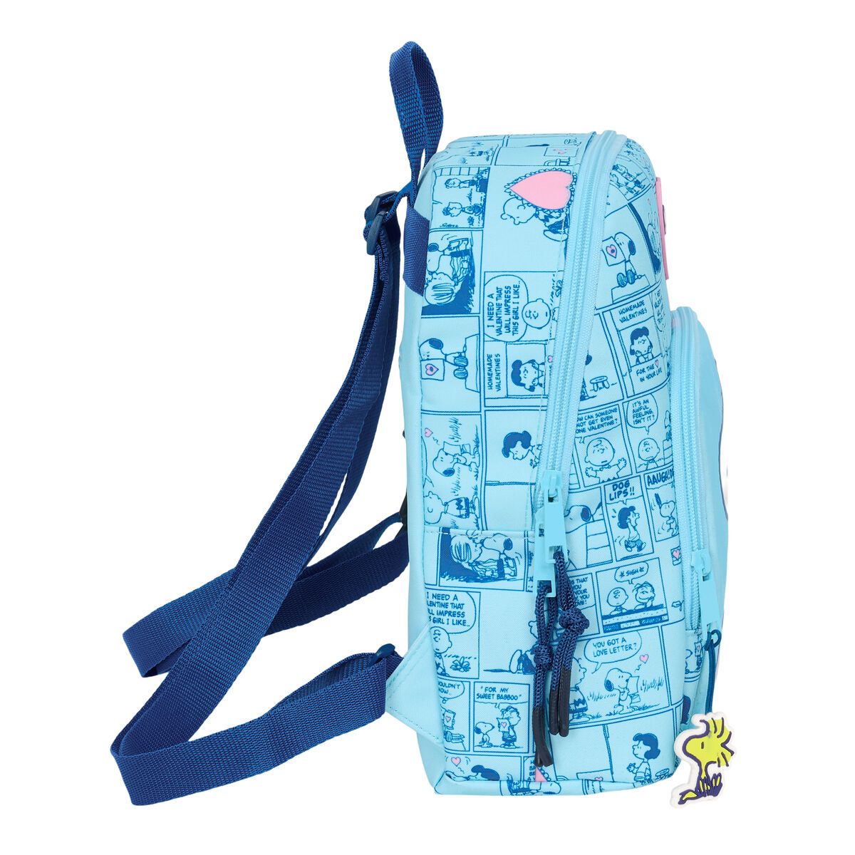 KALINDRA | BB. Casual Backpack Snoopy Love Light Blue 25 x 30 x 13 cm