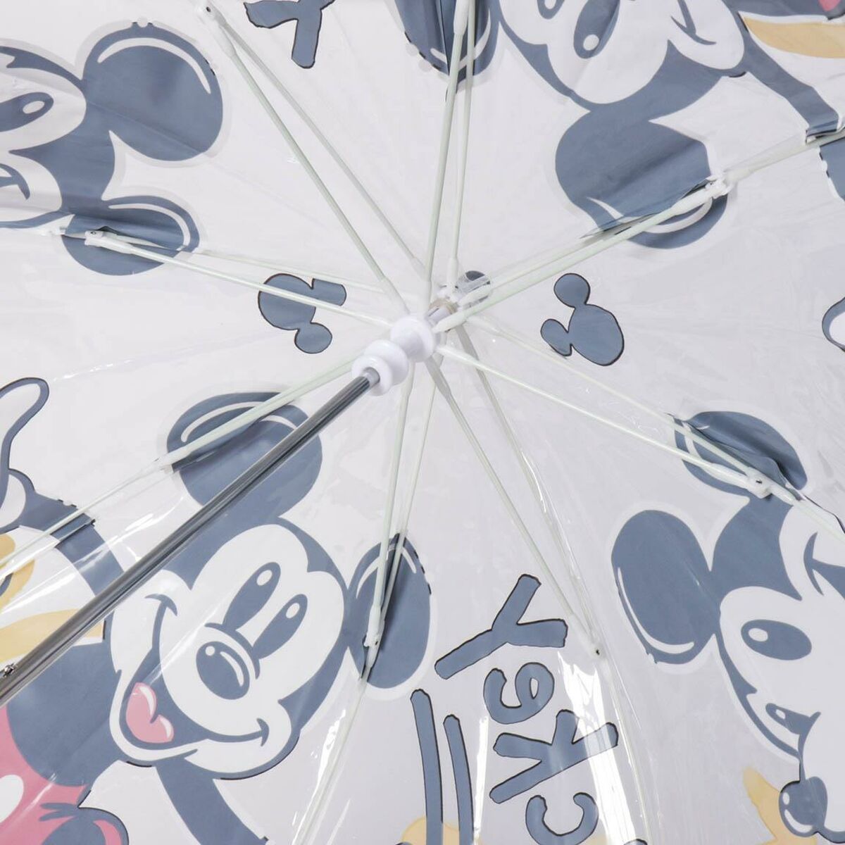 KALINDRA | BB. Umbrella Mickey Mouse Transparent Ø 71 cm