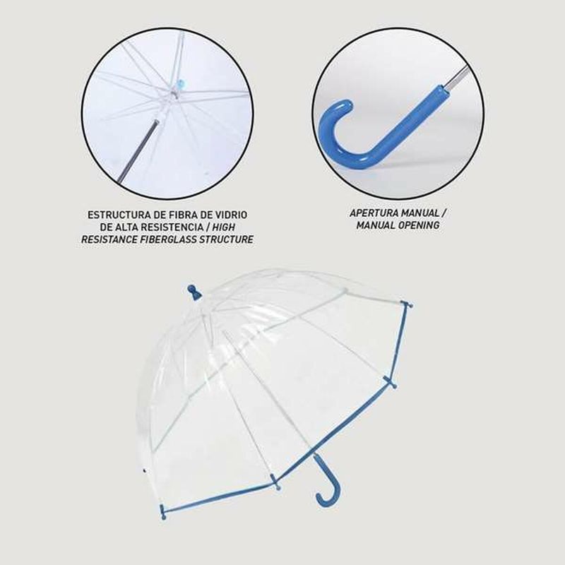 KALINDRA | BB. Bubble Umbrella Minnie Mouse 2400-0512 Red 100 % POE 45 cm