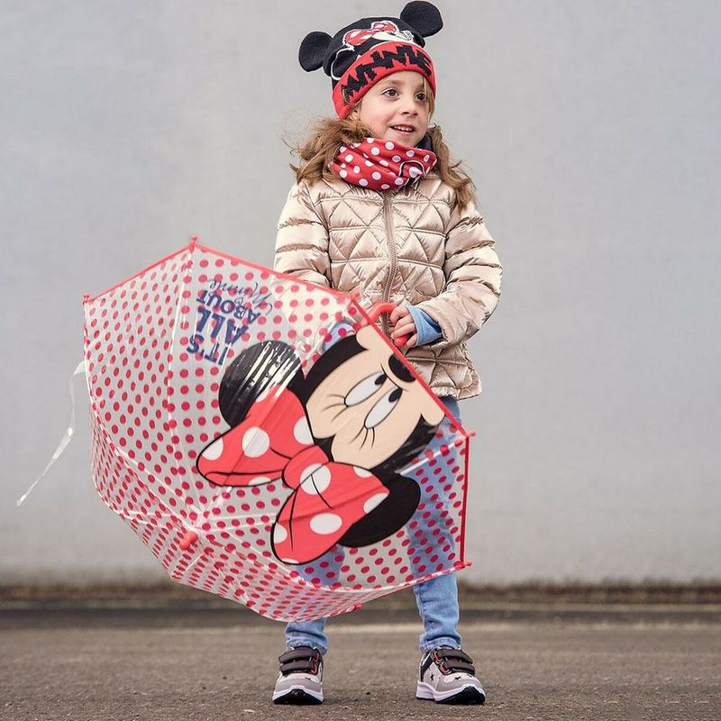 KALINDRA | BB. Umbrella Minnie Mouse Red 100 % POE (Ø 71 cm)
