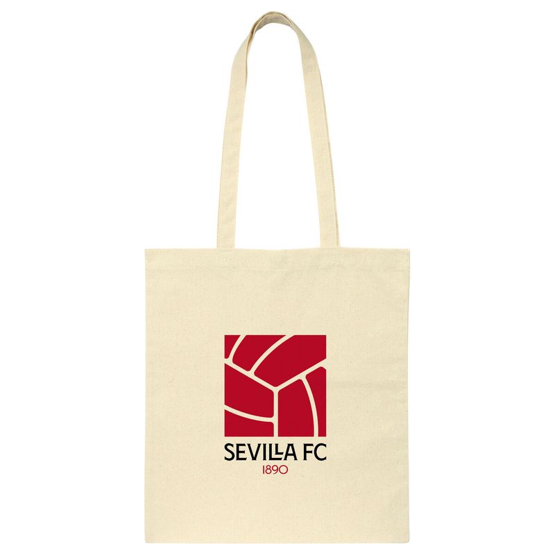 KALINDRA | BB. Bag Sevilla Fútbol Club Beige Cotton