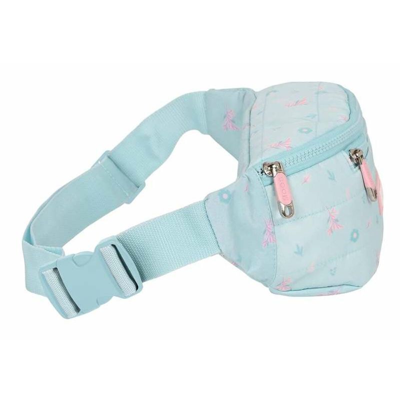 KALINDRA | BB. Sac banane Moos Garden Turquoise 23 x 12 x 9 cm