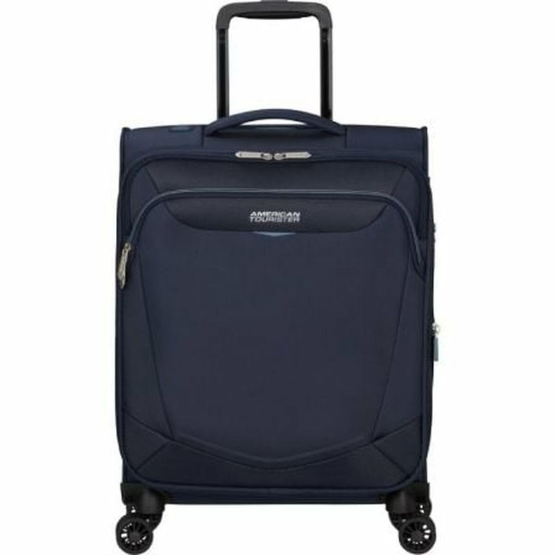 KALINDRA | BB. Cabin suitcase American Tourister SummerRide Spinner Blue 47 L 55 x 40 x 23 cm