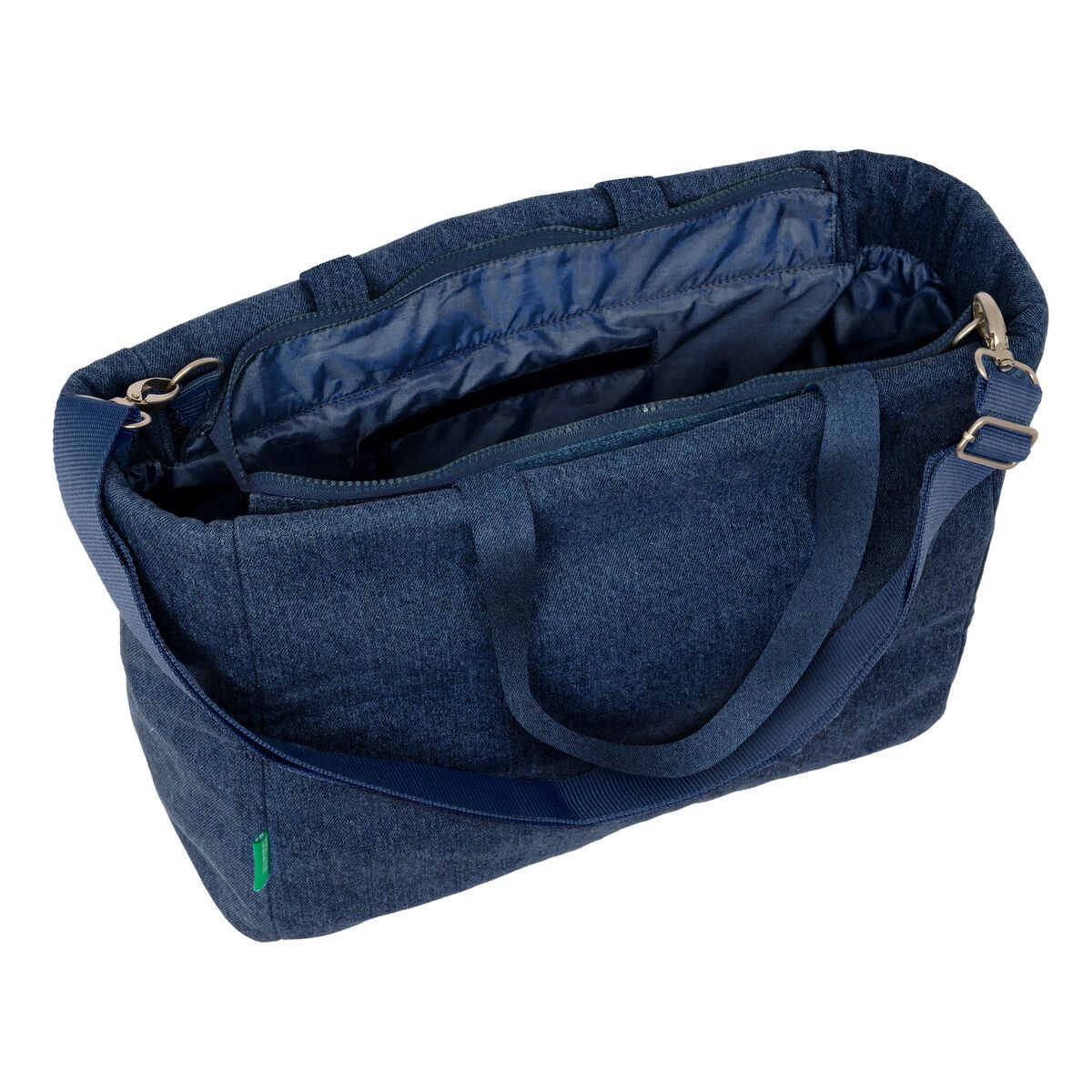 KALINDRA | BB. Bag Benetton Denim Blue 40 x 31 x 17 cm