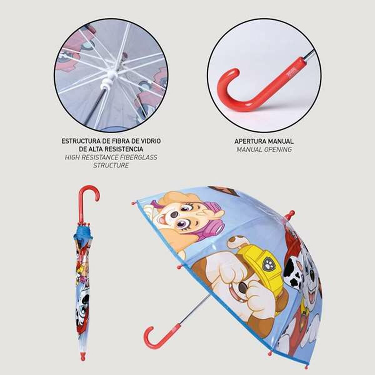 KALINDRA | BB. Umbrella The Paw Patrol Ø 71 cm 45 cm