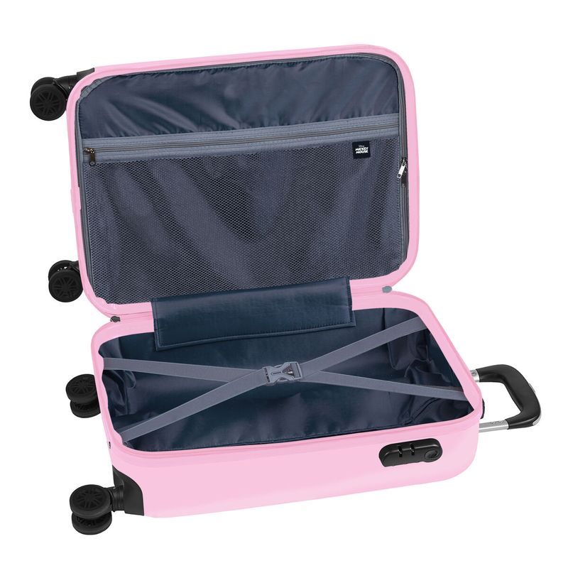 KALINDRA | BB. Cabin suitcase Minnie Mouse My Time Pink 20'' 34,5 x 55 x 20 cm