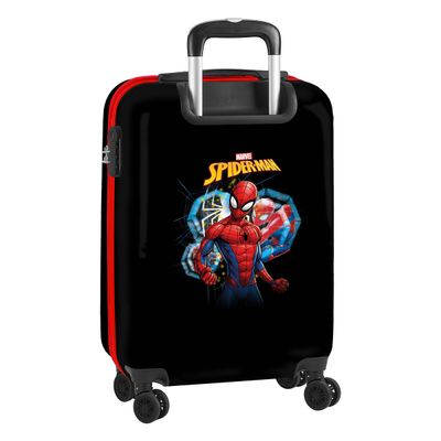 KALINDRA | BB. Cabin suitcase Spider-Man Hero Black 20&#39;&#39; 34,5 x 55 x 20 cm