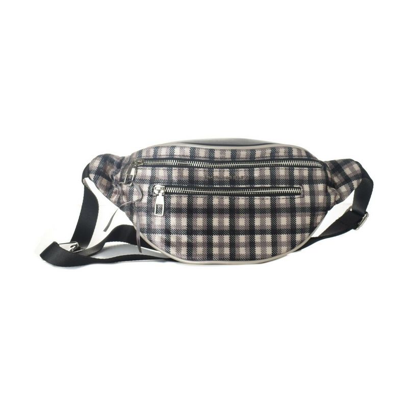 KALINDRA | BB. Sac banane Laura Ashley DFG-BLCK-GRS Noir 24 x 12 x 12 cm