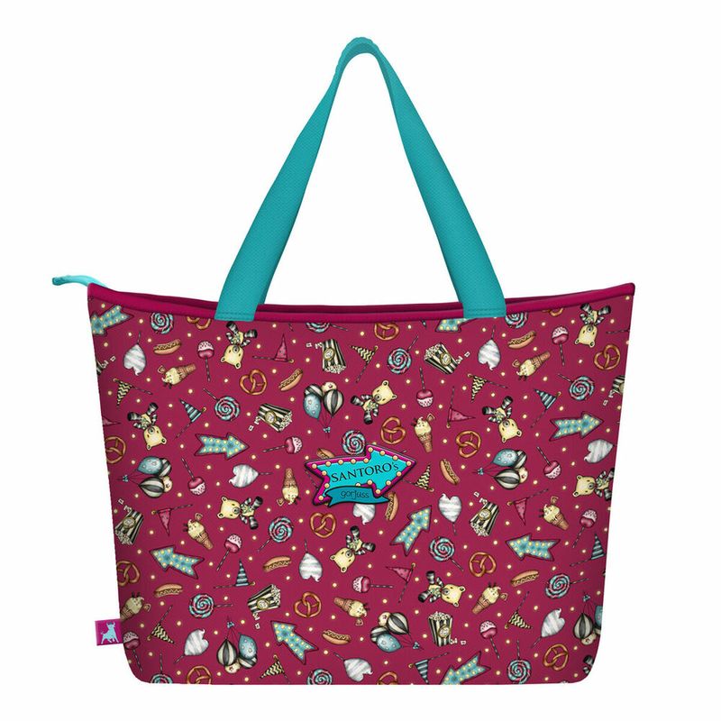 KALINDRA | BB. Bag Gorjuss Fireworks Maroon (41.5 x 30 x 13 cm)