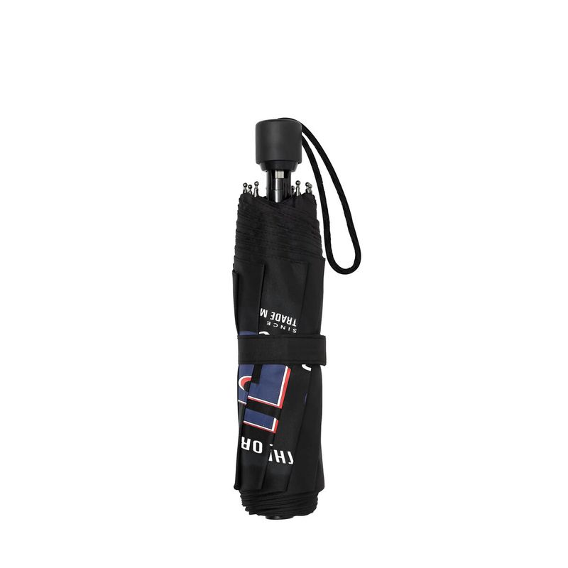 KALINDRA | BB. Foldable Umbrella BlackFit8 Urban Black Navy Blue (Ø 98 cm)
