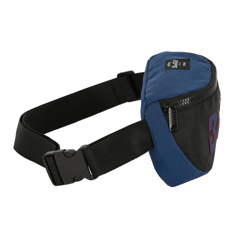 KALINDRA | BB. Sac banane BlackFit8 Urban Noir Blue marine 23 x 14 x 9 cm