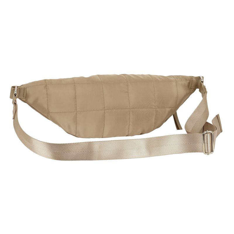 KALINDRA | BB. Sac banane Moos Camel Camel Rembourré 41 x 15.5 x 7 cm