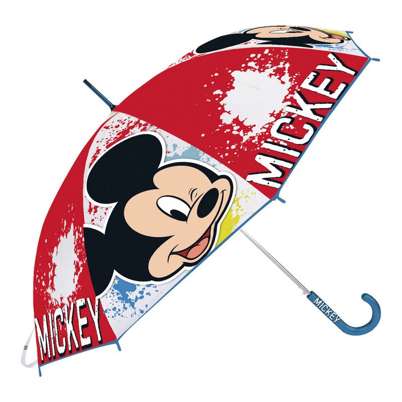 KALINDRA | BB. Umbrella Mickey Mouse Happy smiles Red Blue (Ø 80 cm)