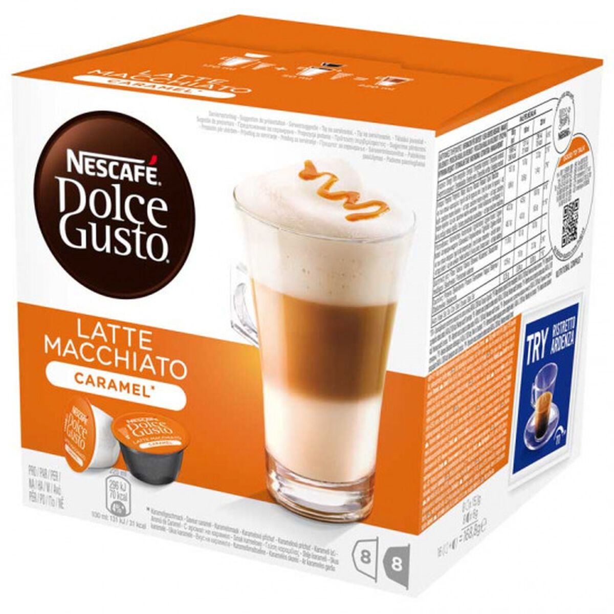KALINDRA | BB. Coffee Capsules with Case Nestlé 12422409 (16 Units)