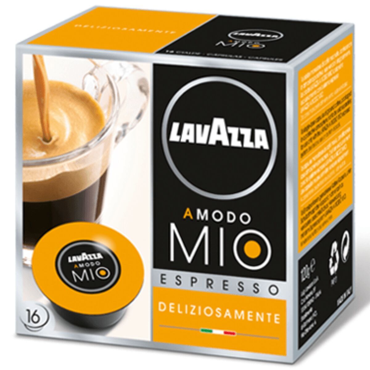 KALINDRA | BB. Coffee Capsules Lavazza DELIZIOSO (16 uds)