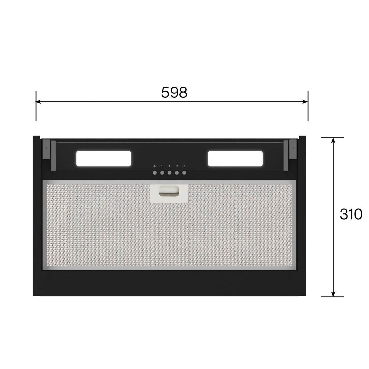 KALINDRA | BB. Kitchen extractor Teka ARMONIA60BK