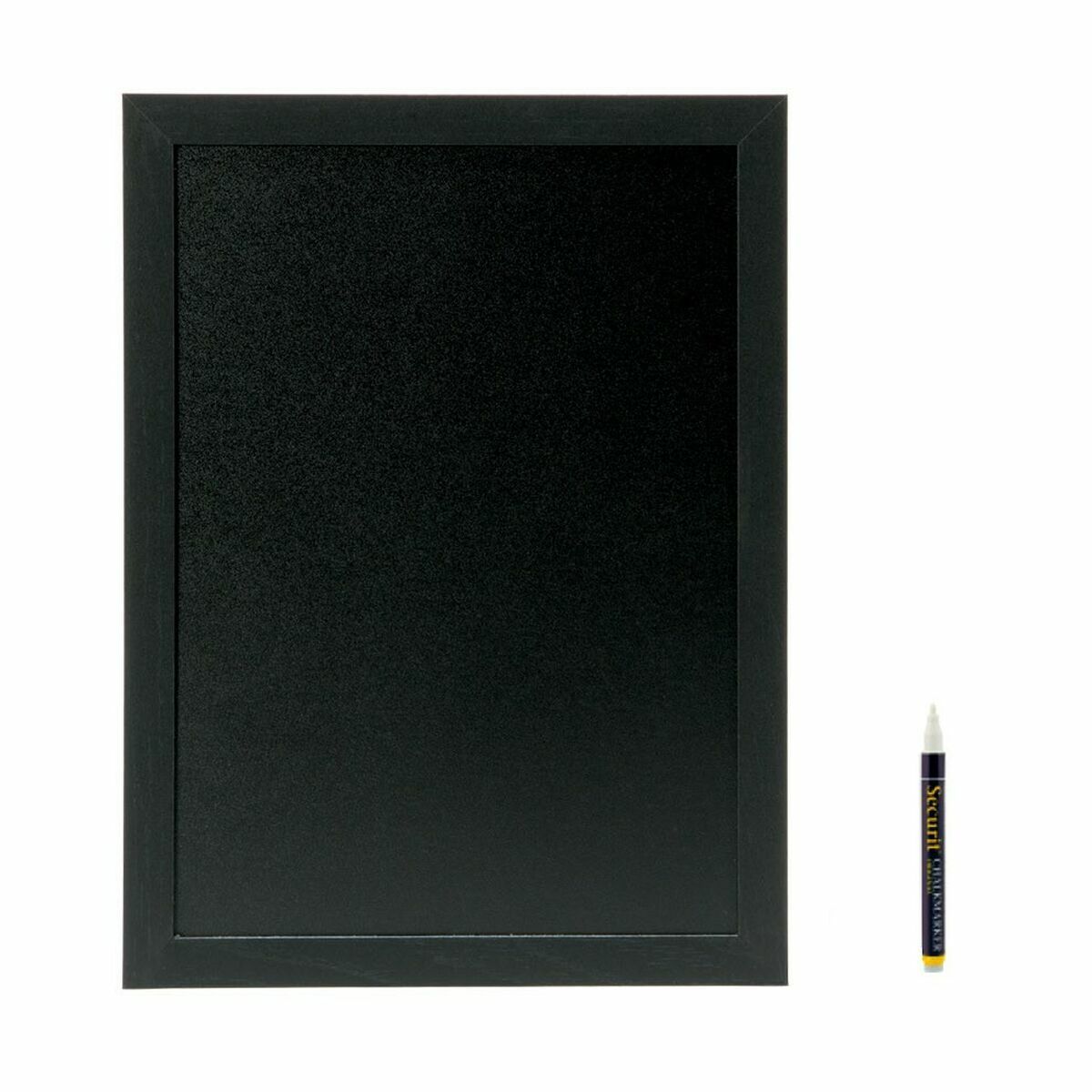 KALINDRA | BB. Board Securit Woody Teak Wall Black 40 x 20 cm