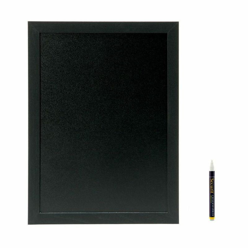 KALINDRA | BB. Board Securit Woody Teak Wall Black 40 x 20 cm