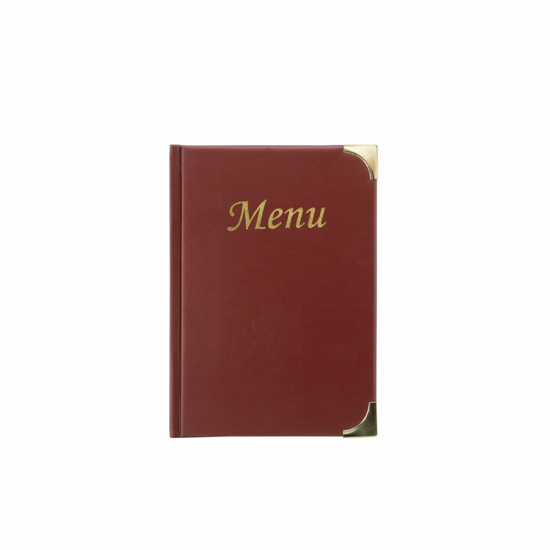 KALINDRA | BB. Menu holders Securit Basic Burgundy 23,7 x 17,2 cm