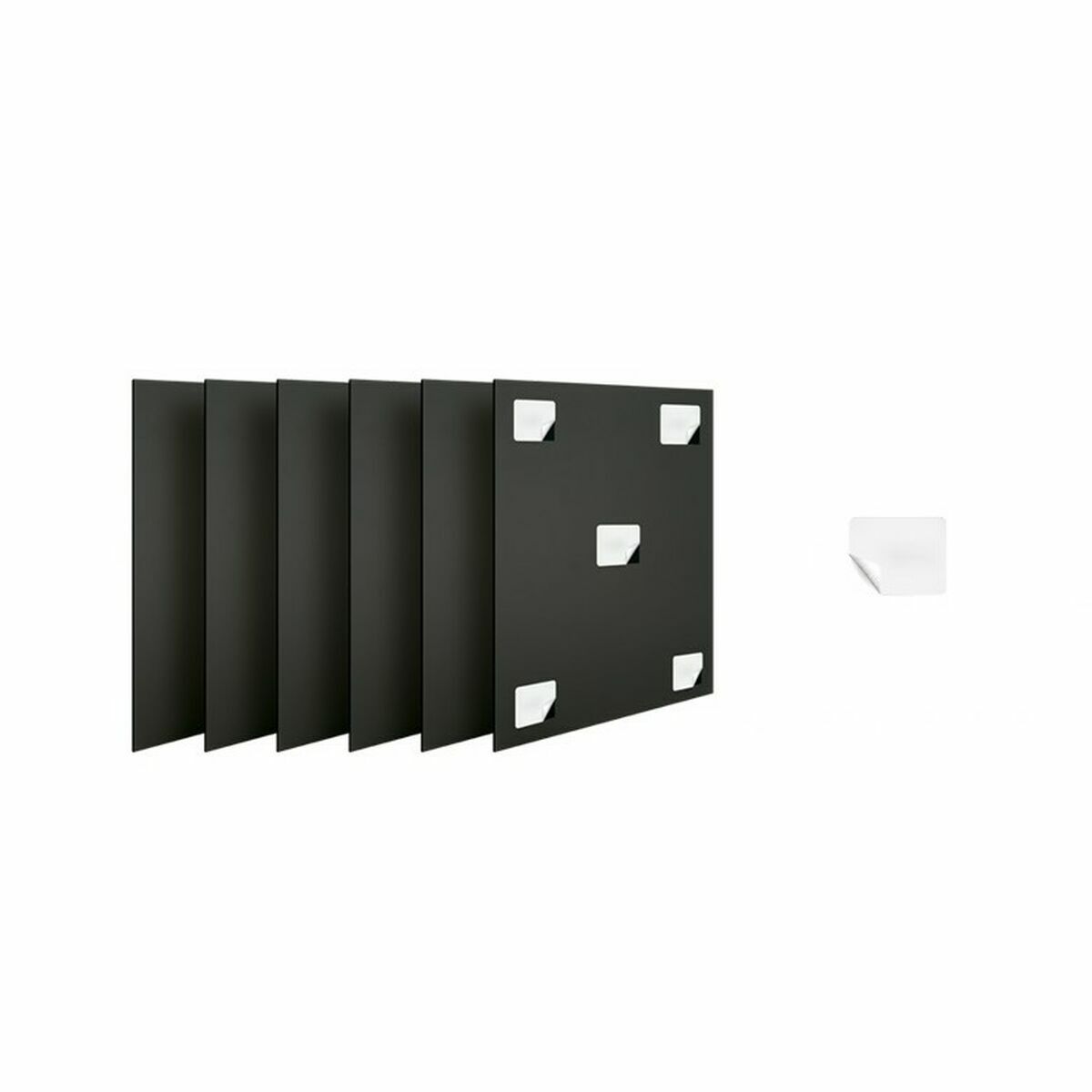 KALINDRA | BB. Board Securit Adhesive hangers Set 40 x 40 cm 6 Units