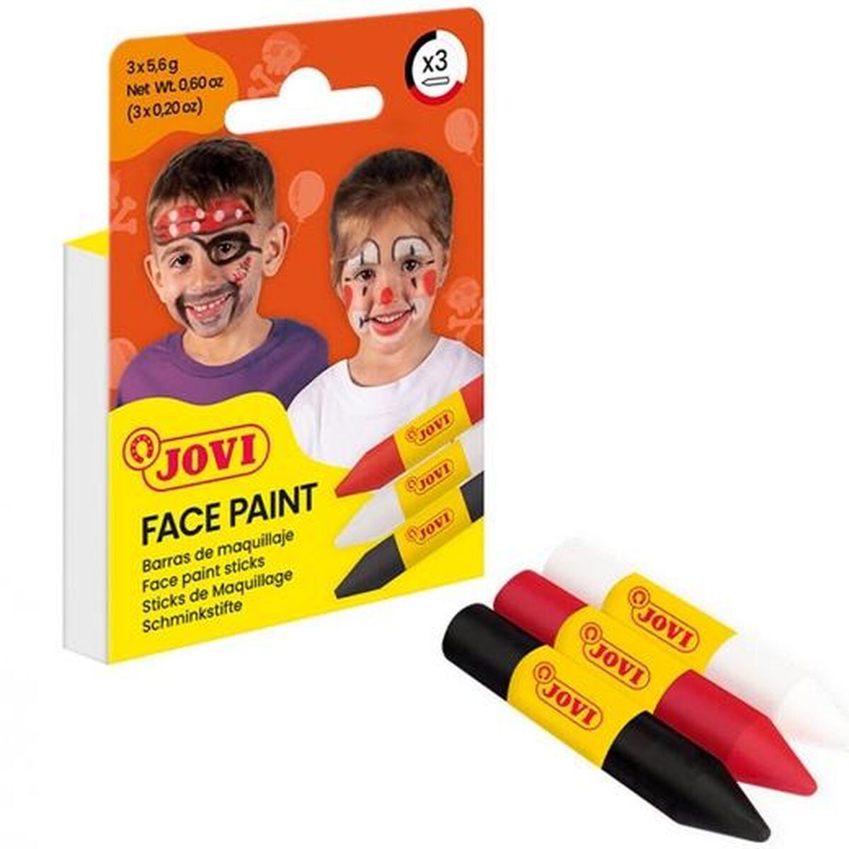 KALINDRA | BB. Children&#39;s Make-up Set Jovi SCARY Multicolour (12 Units)
