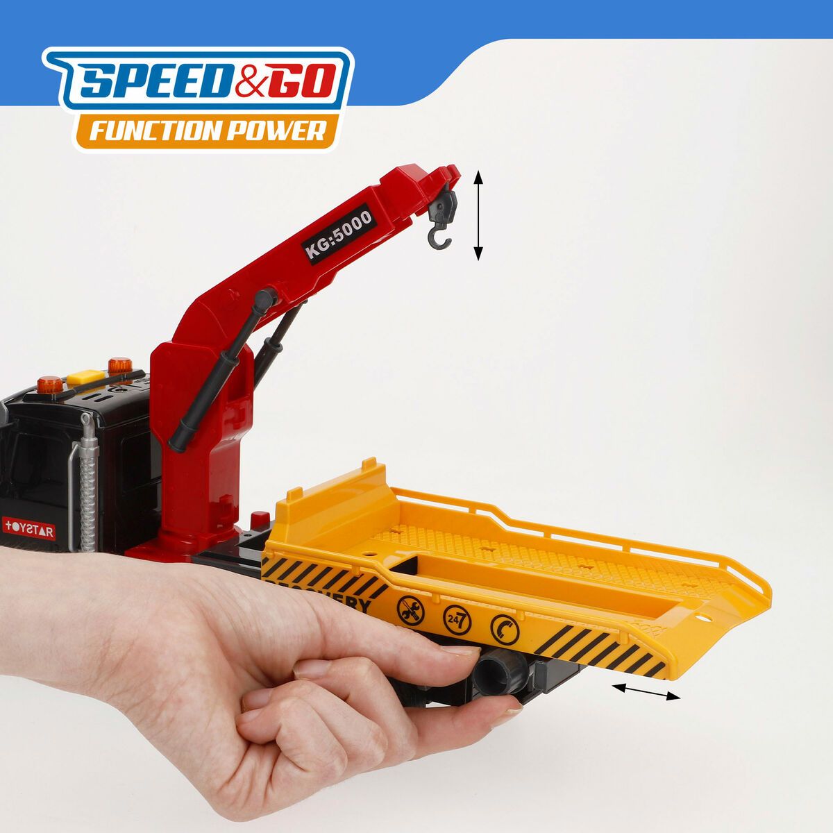 KALINDRA | BB. Crane Lorry Speed &amp; Go 31 X 17 X 10 CM (6 Units)