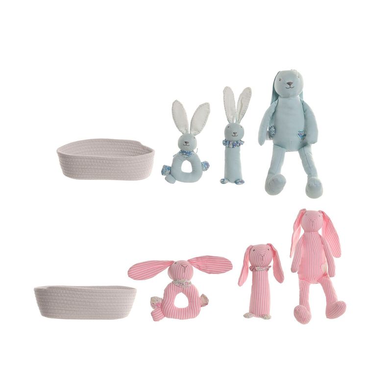 KALINDRA | BB. Plüschtier Home ESPRIT Blau Rosa Polyester Für Kinder (2 Stück)