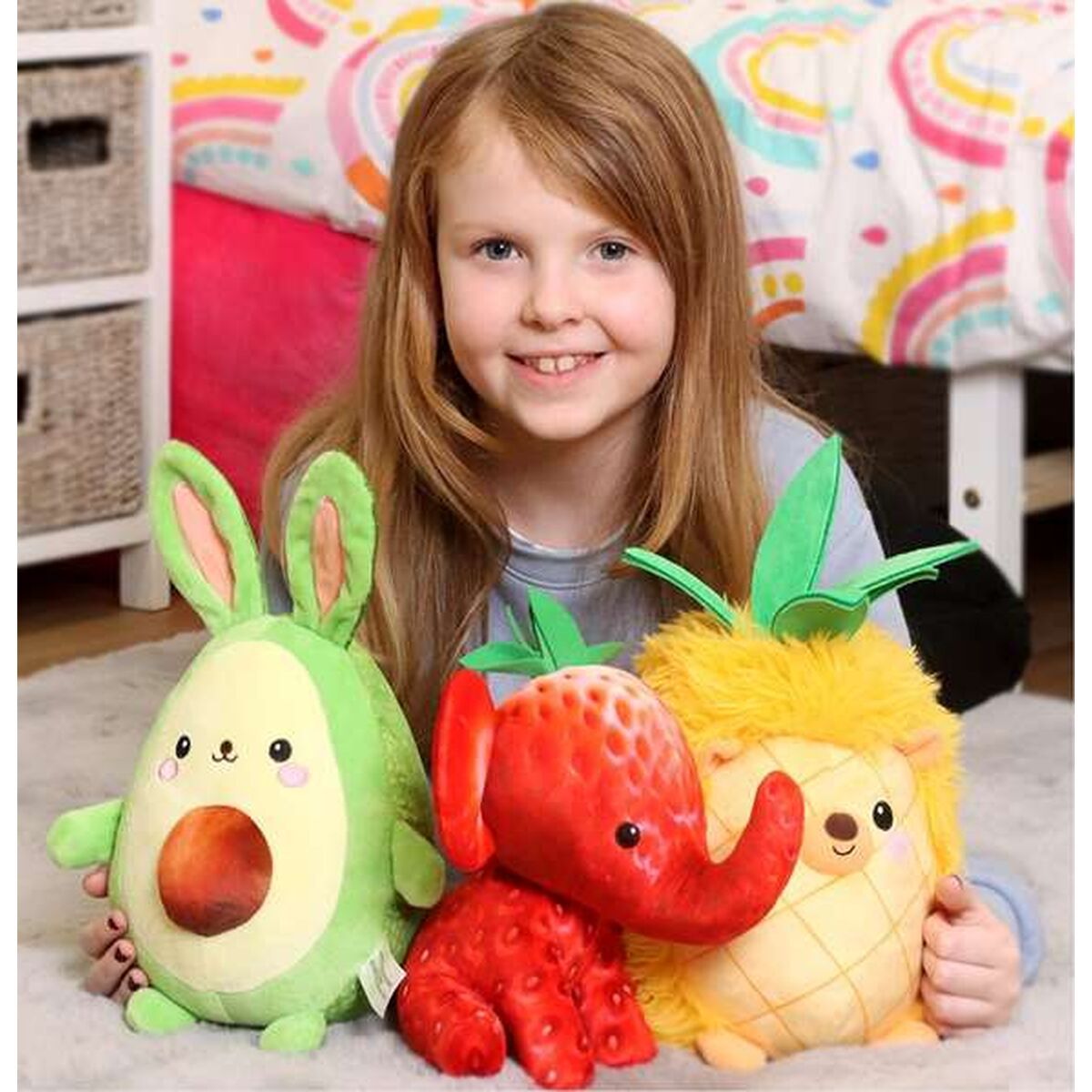KALINDRA | BB. Fluffy toy Cefatoys Foodibles Multicolour Plush