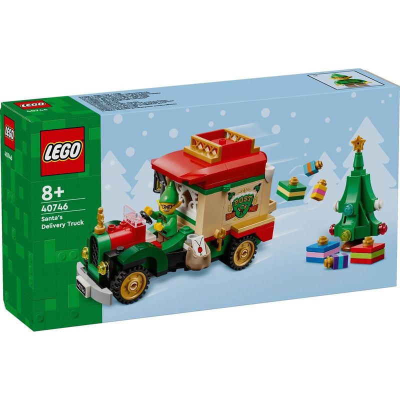 KALINDRA | BB. Juego de Construcción Lego 40746 Santa&#39;s Delivery Truck 224 Piezas