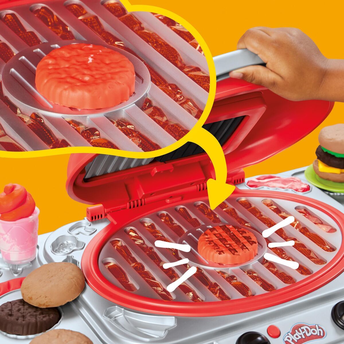 KALINDRA | BB. Modelling Clay Game Play-Doh Grilled Delights