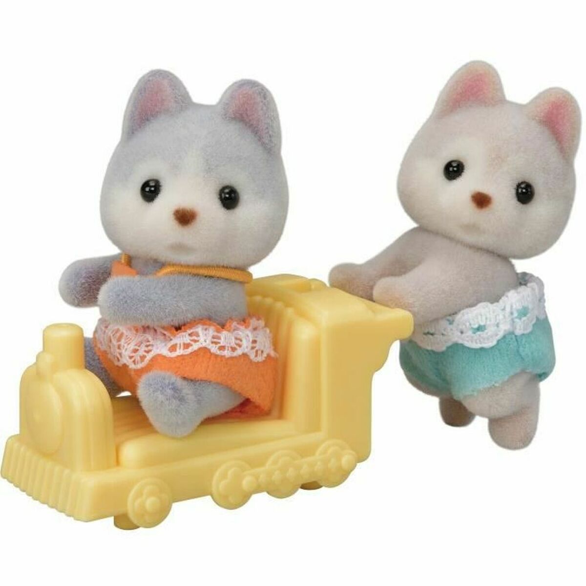 KALINDRA | BB. Action Figure Sylvanian Families Los gemelos Husky