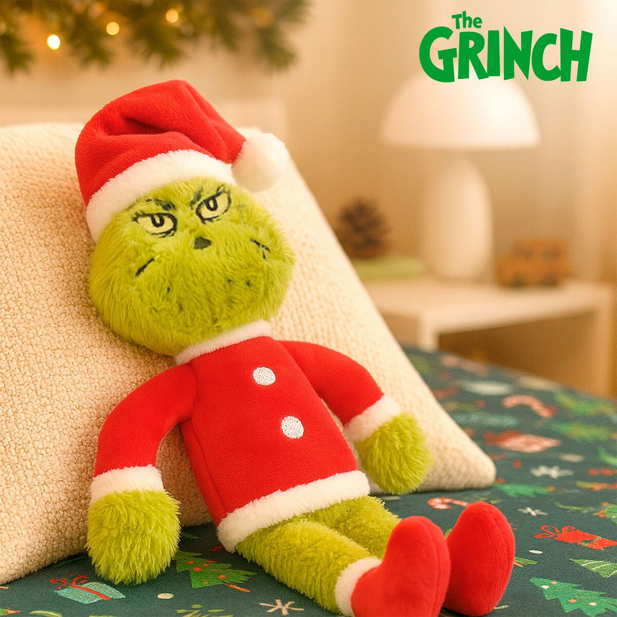 KALINDRA | BB. Fluffy toy The Grinch Red Polyester Plush (12 Units)