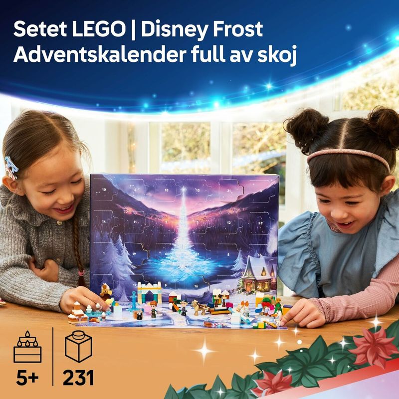 KALINDRA | BB. Juego de Construcción Lego 43273 Advent Calender 2025 Disney 231 piezas