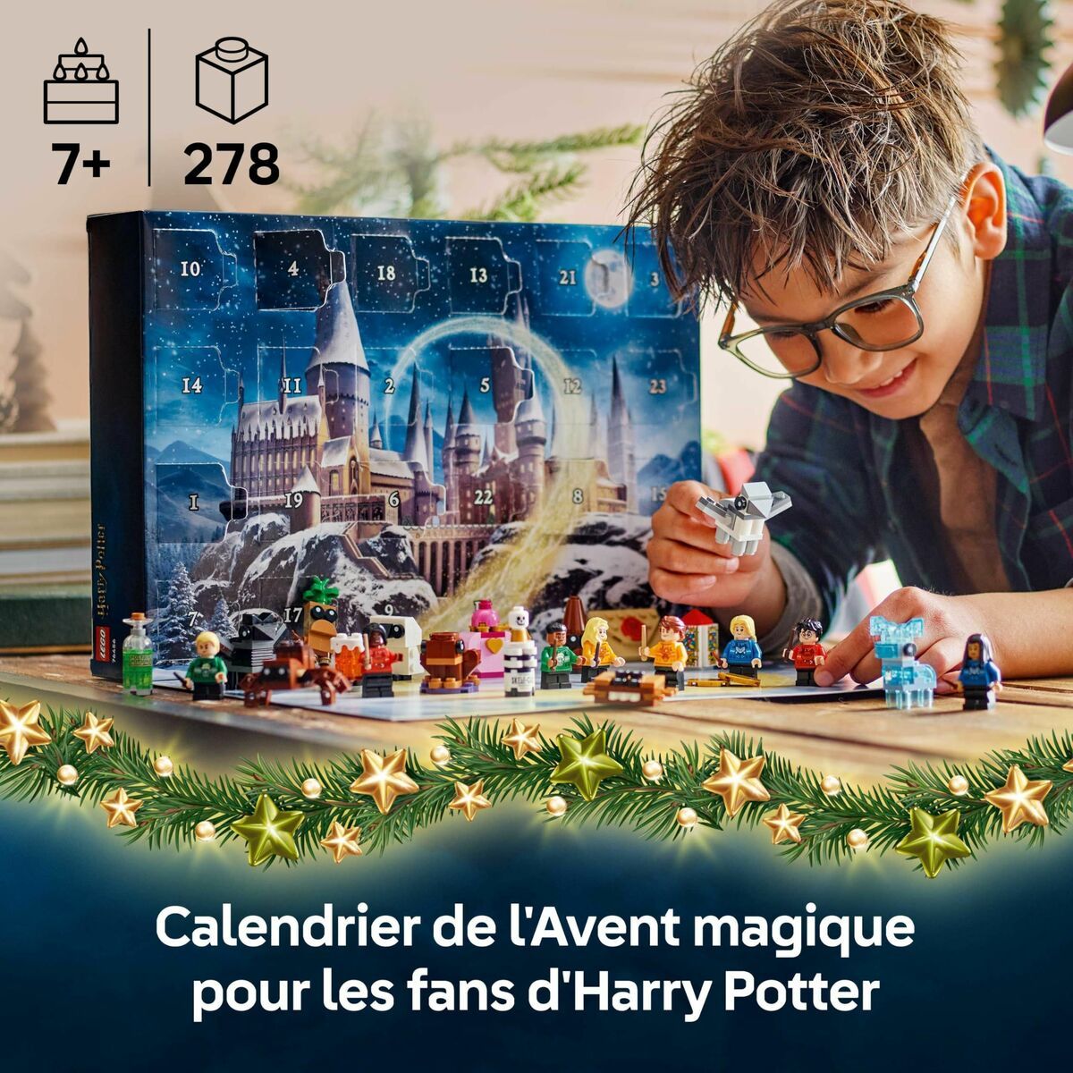 KALINDRA | BB. Construction set Lego 76456 Advent Calender 2025 Harry Potter 278 Pieces