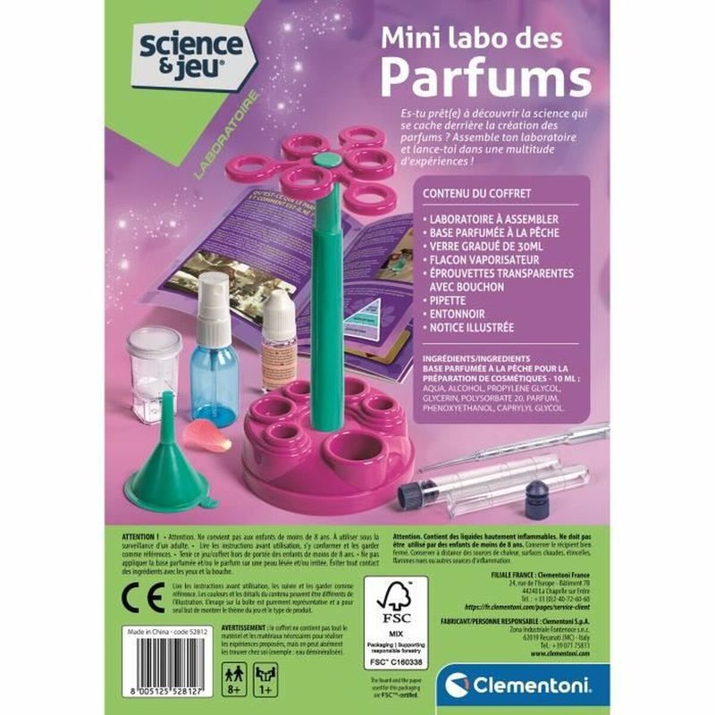 KALINDRA | BB. Science Lab Game Clementoni Mini labo des parfums