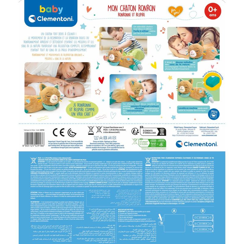 KALINDRA | BB. Fluffy toy Clementoni Plastic