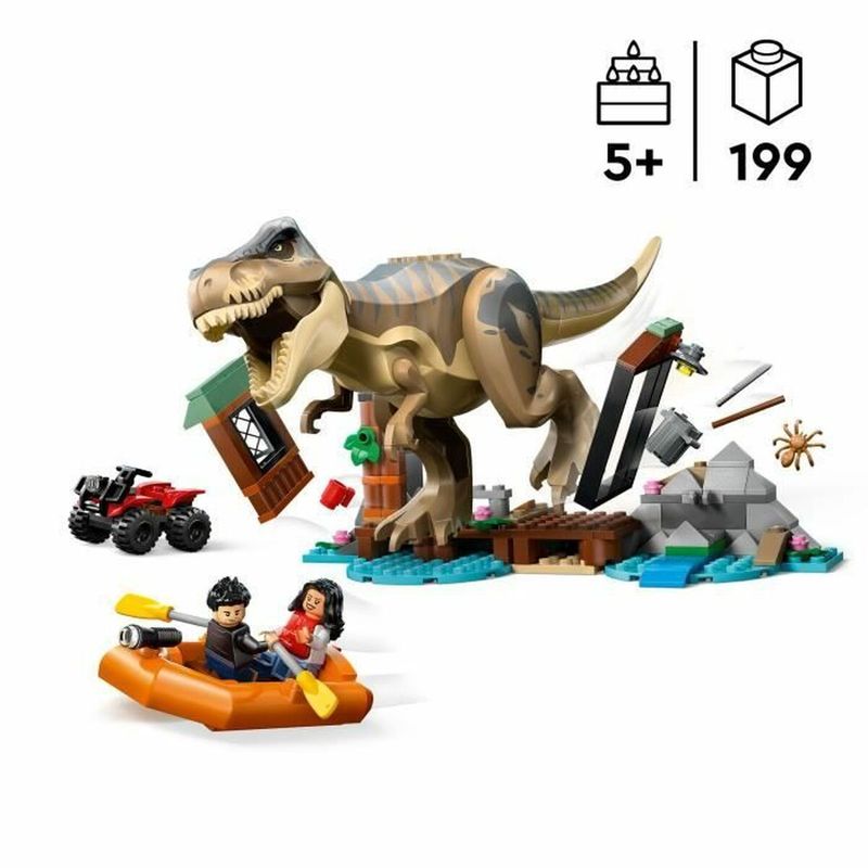KALINDRA | BB. Juego de Construcción Lego JURASSIC WORLD 76975 T.Rex River Escape