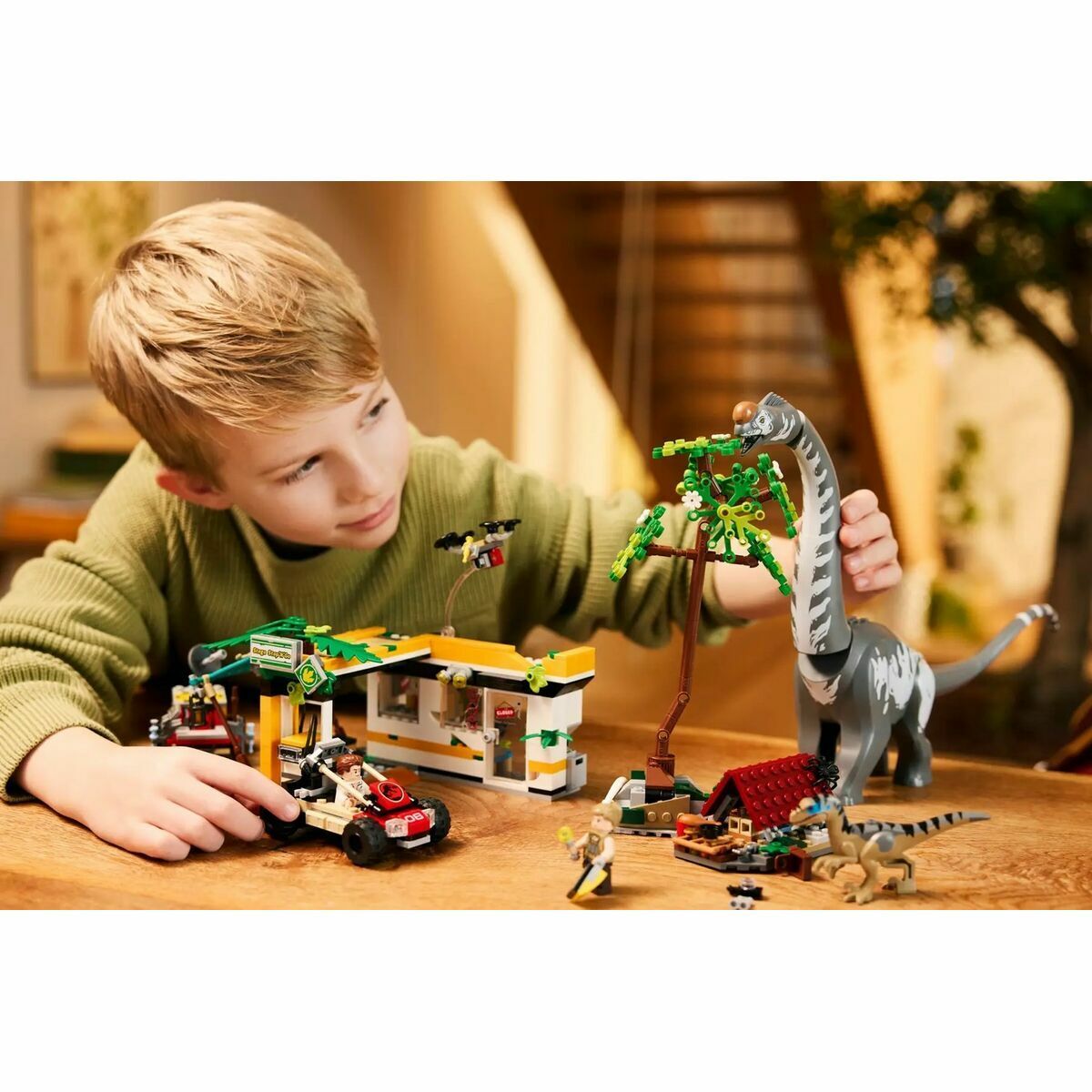 KALINDRA | BB. Construction set Lego JURASSIC WORLD 76973 Raptor &amp; Titanosaurus Tracking Mission