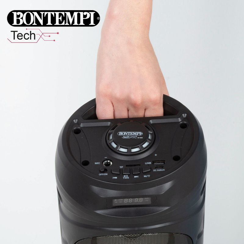 KALINDRA | BB. Speaker with Karaoke Microphone Bontempi Plastic 16 x 38 x 16 cm (2 Units)