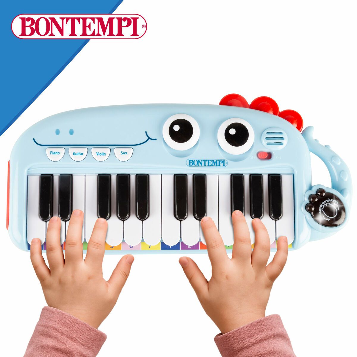 KALINDRA | BB. Educational Learning Piano Bontempi Dino 30 x 4 x 14 cm (4 Units)