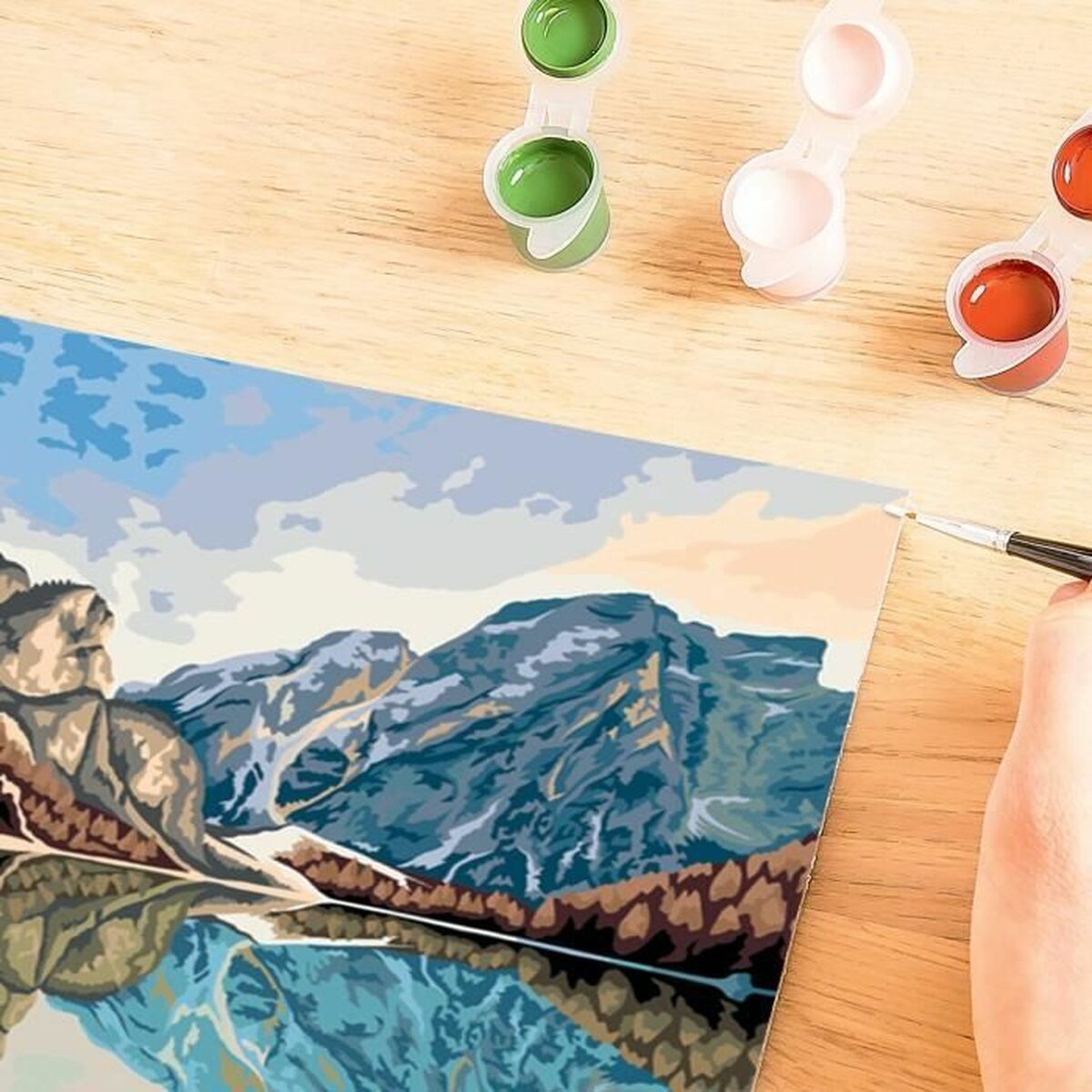 KALINDRA | BB. Paint by Numbers Set Ravensburger Lake Views 30 x 40 cm