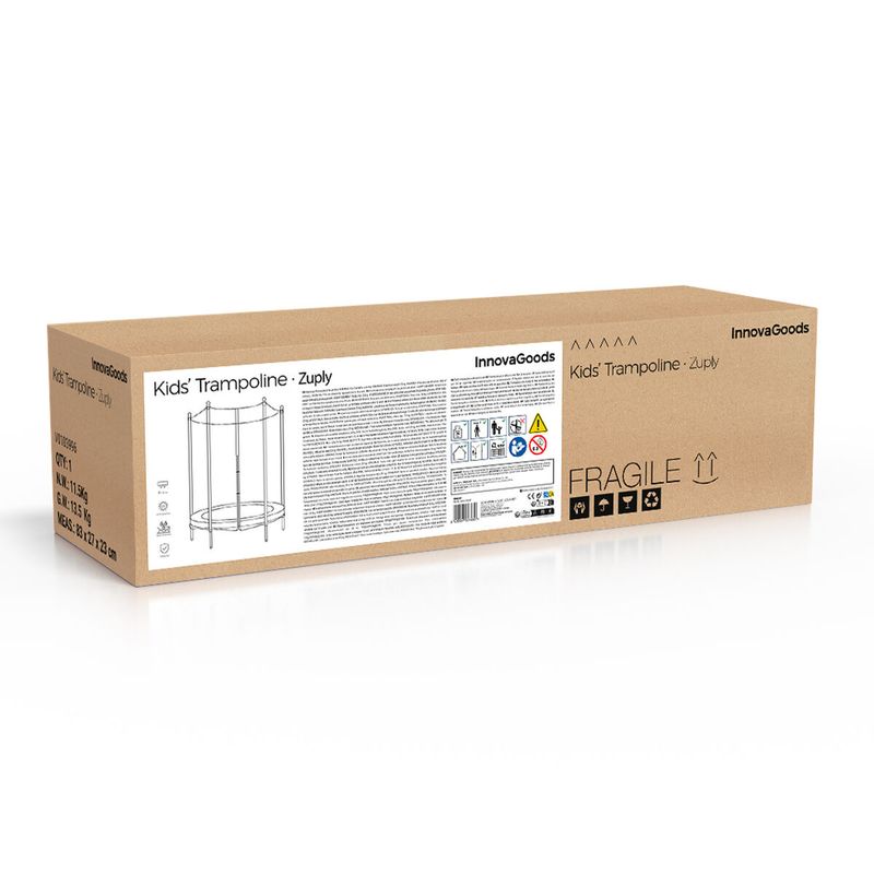 KALINDRA | BB. Kids Trampoline with Safety Enclosure Zuply InnovaGoods